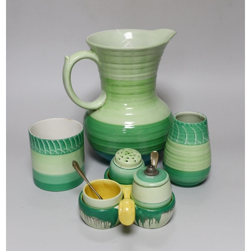 271 - A collection of Shelley porcelain, tallest 19cm