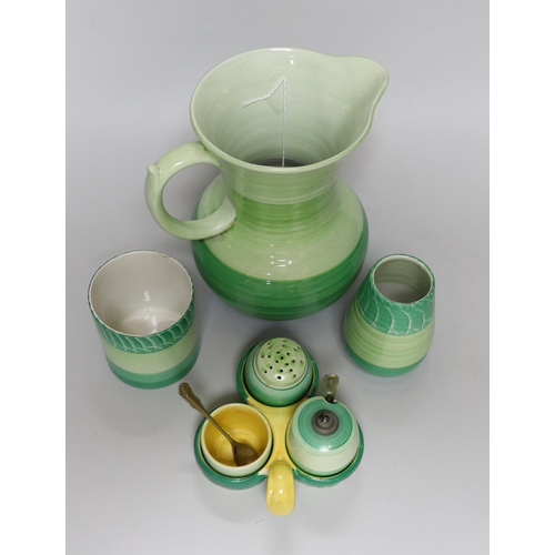 271 - A collection of Shelley porcelain, tallest 19cm