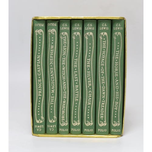 347 - ° ° C.S. Lewis - Narnia Folio Society book set