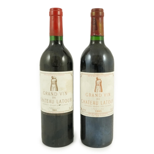 16 - A bottle of 75cl Grand Vin de Chateau Latour 1983 and another for 1995