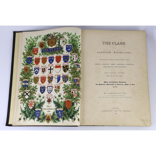 2 - ° ° Logan, James (1794-1872) - The Clans of the Scottish Highlands, illustrated by appropriate figur... 