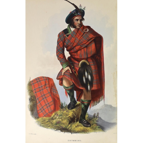 2 - ° ° Logan, James (1794-1872) - The Clans of the Scottish Highlands, illustrated by appropriate figur... 