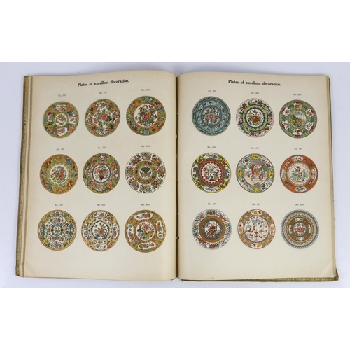 206 - ° ° A Rare book on Chinese Ceramics - Messrs Ng. Sheong's Catalogue of Chinaware and Earthenware 191... 