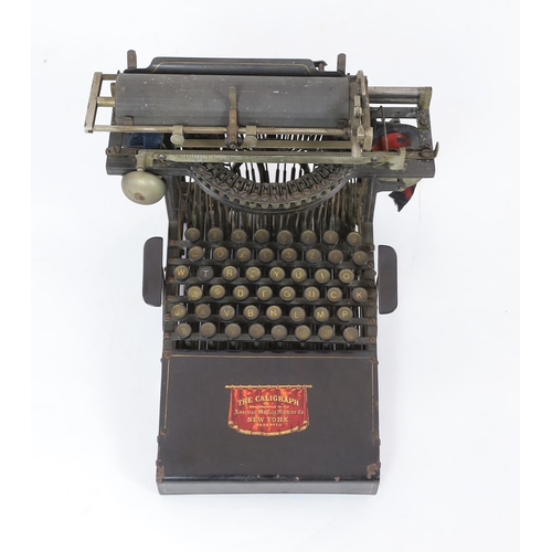 1895 Ad No 4 Caligraph American Writing Machine Company - ORIGINAL TFO –  Period Paper Historic Art LLC