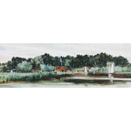 321 - Charles Edward Dixon, R.I. (English, 1872-1934) 'Woods End' and 'Beccles'pair of watercolourssigned ... 