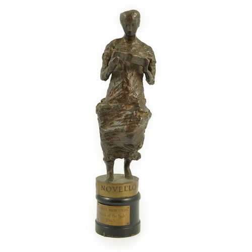 50 - An Ivor Novello award presented to Laurel Music Co in recognition of 'March of the Mods', 1965, the ... 