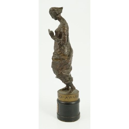 50 - An Ivor Novello award presented to Laurel Music Co in recognition of 'March of the Mods', 1965, the ... 