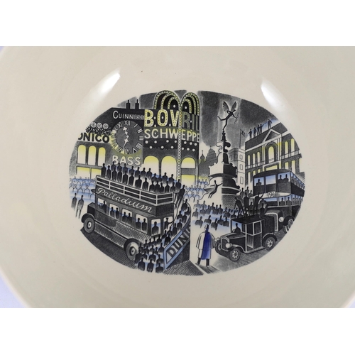 69 - A Wedgwood The Boat Race bowl, designed by Eric Ravilious, limited edition issued in 1975 from the... 