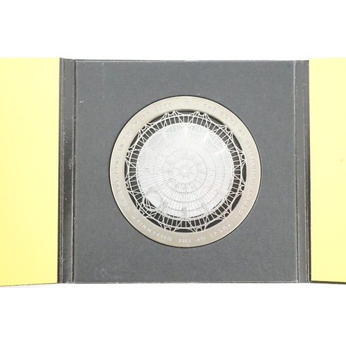 8 - Wendy Ramshaw OBE (1939-2018) for NMEC, a rare prototype Millennium Dome VVIP medal and two prototyp... 