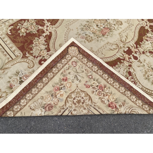 47 - An Aubusson style tapestry carpet, approximately 300 x 240cm