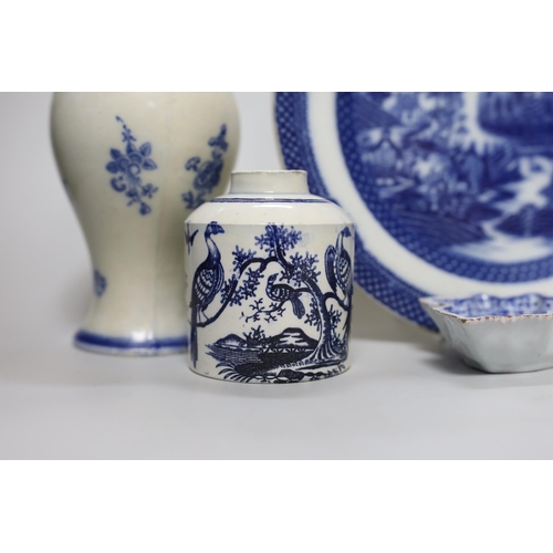 262 - A collection of early 19th century pottery including a good sparrowbeak jug painted with flowers, a ... 