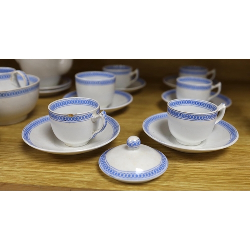 350 - A 19th century Copeland late Spode childs teaset