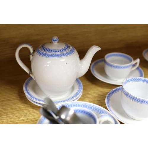 350 - A 19th century Copeland late Spode childs teaset