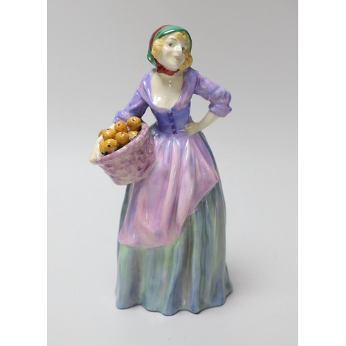 386 - A Royal Doulton figure 'The Orange Seller, HN1325, inscribed to the base 18.5cm high