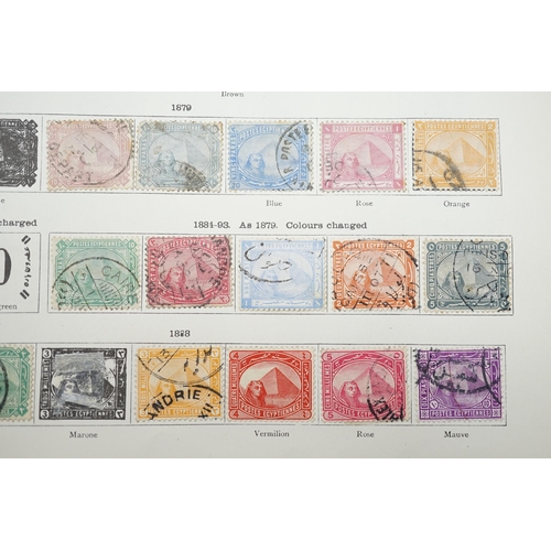 442 - British Empire collection in two albums including 19th century stamps