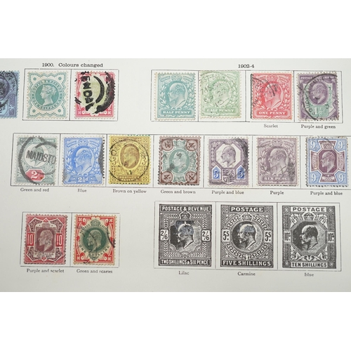 442 - British Empire collection in two albums including 19th century stamps