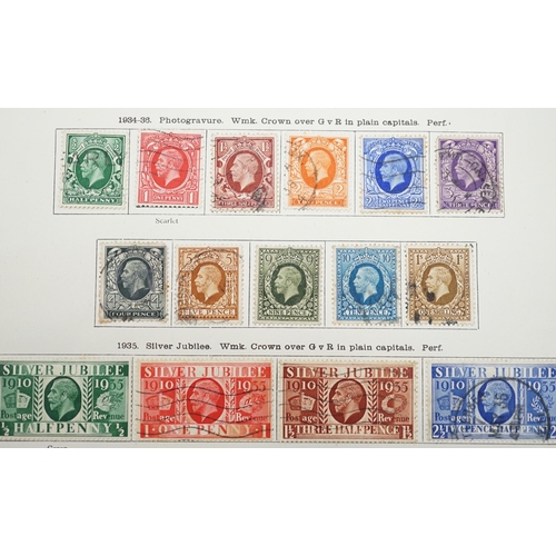 442 - British Empire collection in two albums including 19th century stamps