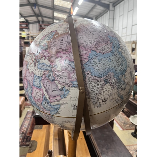 47 - A Replogle 16in. World Classic Series globe on stand, height 95cm