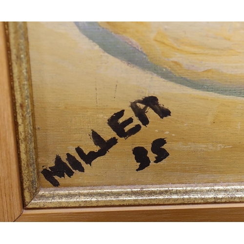 710 - Miller, oil on board, Our John St Ives, signed, 53.5 x 44cm