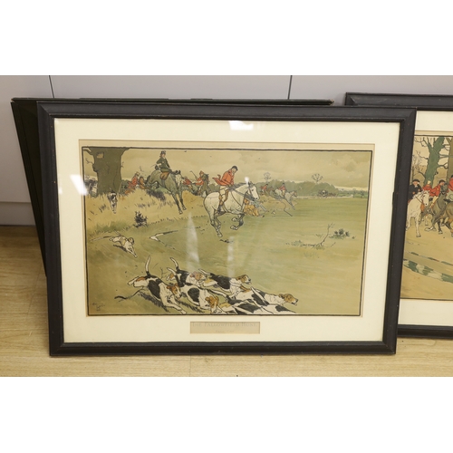 1756 - After Cecil Aldin (1870-1935) and Victor Venner (1869-1913) group of seven various colour prints inc... 