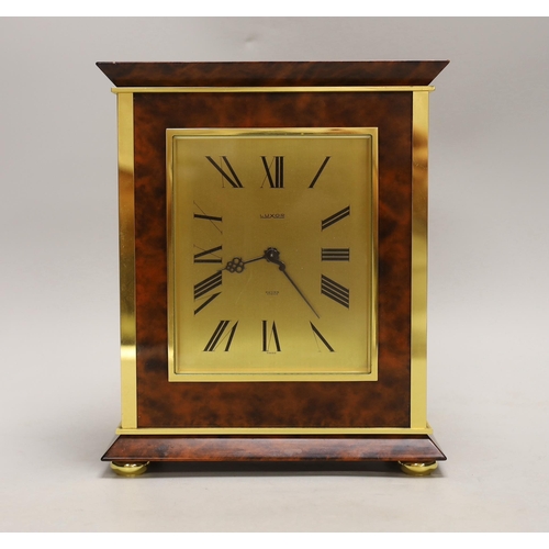 1373 - A Beyer Luxor mantel clock, boxed