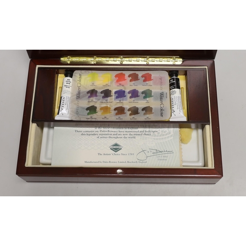 1441 - A Daler-Rowney limited edition watercolourist's paints set