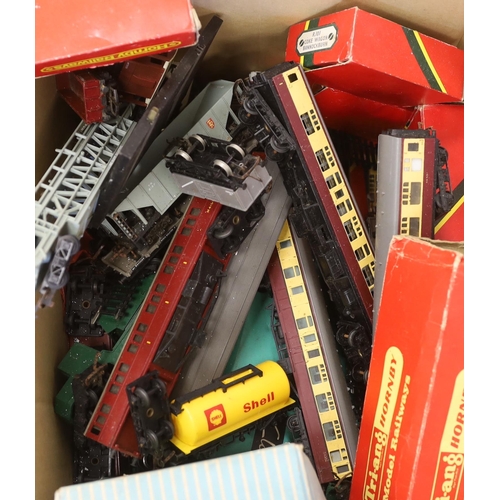 1482 - A collection of playworn diecast vehicles by Dinky Toys, Corgi Toys, Matchbox, etc., together with T... 