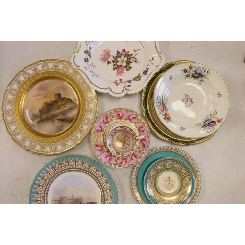 1503 - A collection of 19th/20th century English porcelain tableware including a Royal Doulton Pembroke Ca... 