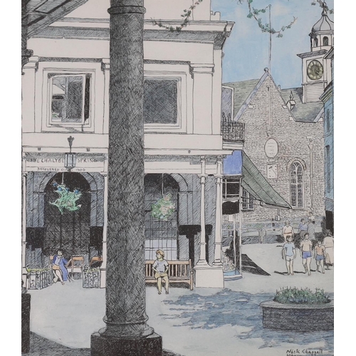 1678 - Alan Reed (b.1961) two colour prints including 'George Heriots School for Victoria Street', limited ... 