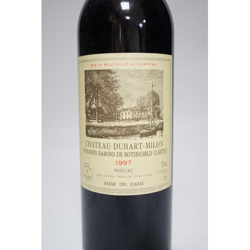 316 - A bottle of Chateau Duhart-Milon Barons de Rothschild 1997