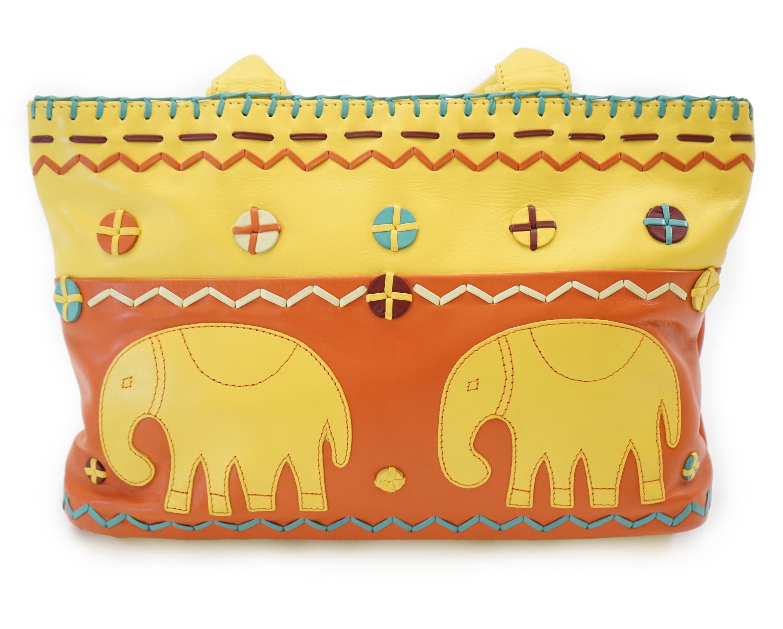 A Radley Ethnic Elephant rare grab bag from 2004 Elephants and