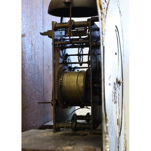 290 - A George III mahogany longcase clock by William Grandpre, London, height 232cm