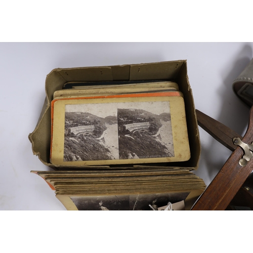 294 - Two stereoscopic viewers and slides