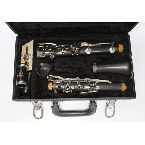 301 - An Arbiter Pro Sound wooden bodied clarinet