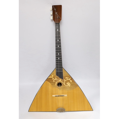 303 - A Hora Russian Balalaika, Model; M1080 with soft case