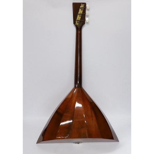 303 - A Hora Russian Balalaika, Model; M1080 with soft case