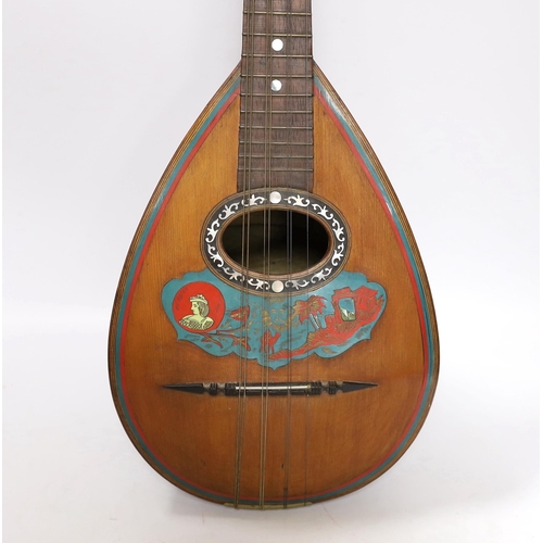 304 - A Fratelli Hasermann, Napoli, mandolin, early 20th century