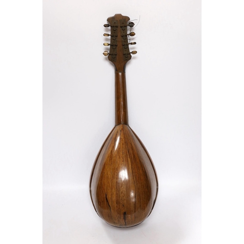 304 - A Fratelli Hasermann, Napoli, mandolin, early 20th century