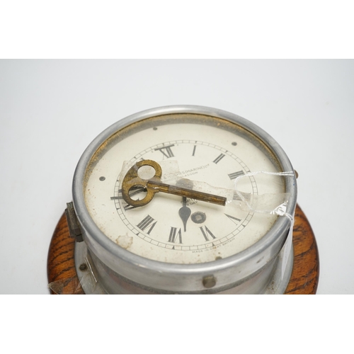 1443 - A Kevin & Hughes (Marine) Ltd ship's clock by Smiths