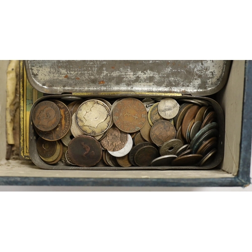 1486 - A collection of mostly UK and Commonwealth coins including a 1967 Queen Elizabeth second year set et... 