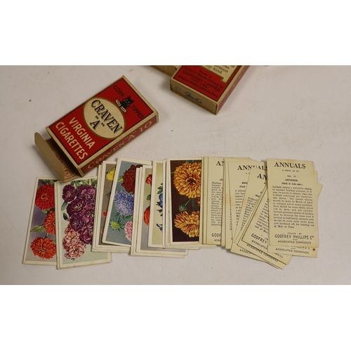 1503 - A collection of cigarette cards including Players footballers etc.