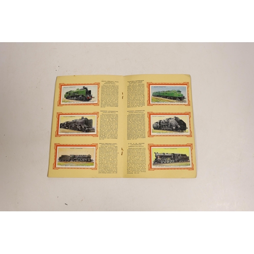 1503 - A collection of cigarette cards including Players footballers etc.