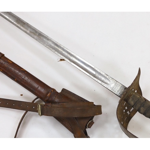 269 - A Victorian 1897 pattern infantry officer's sword, maker Robert Mole & Sons, Birmingham, marked War ... 