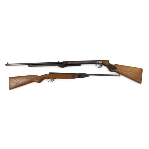 279 - A Webley and Scott 177 Webley Junior air rifle and a BSA .22 air rifle (2)