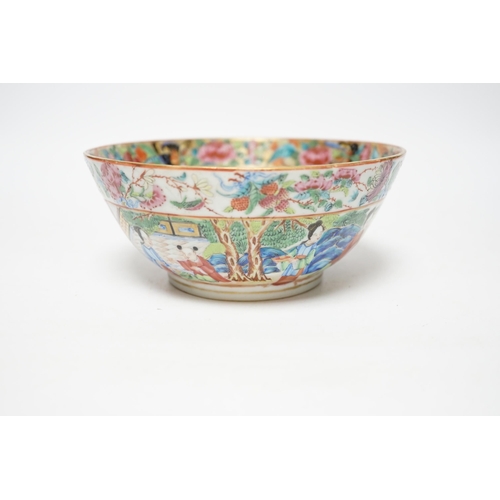 507 - A Chinese famille rose bowl, Daoguang period, 16.5cm