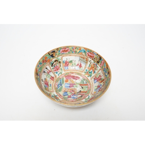 507 - A Chinese famille rose bowl, Daoguang period, 16.5cm