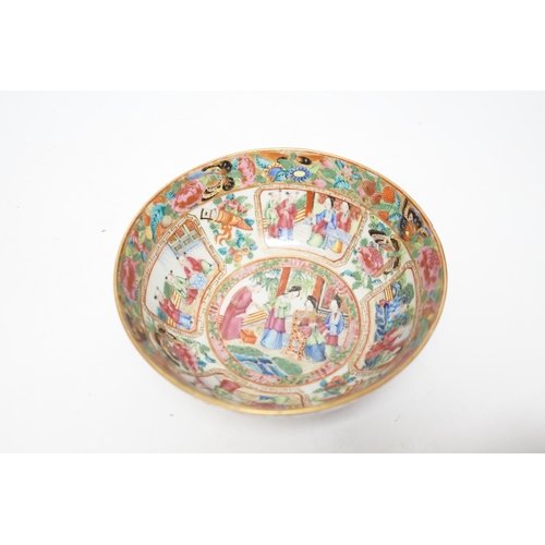 507 - A Chinese famille rose bowl, Daoguang period, 16.5cm