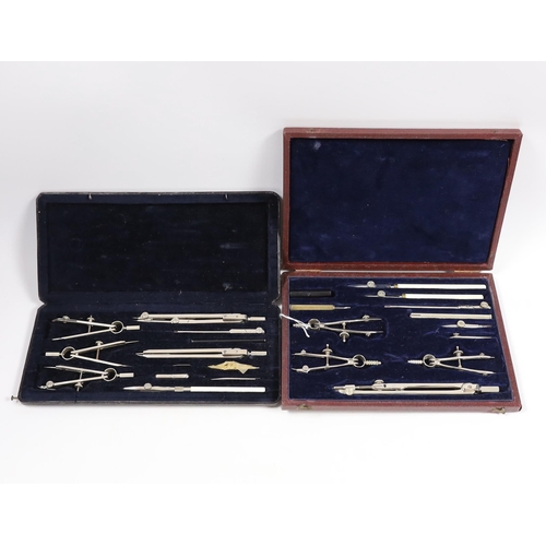 568 - Two cased draughtsman sets