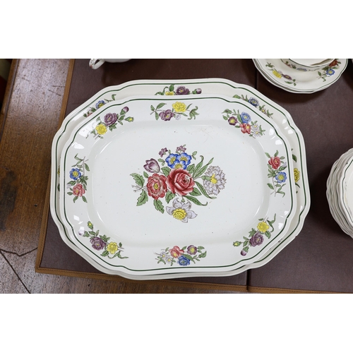 595 - A Copeland Spode Spring Time dinner service