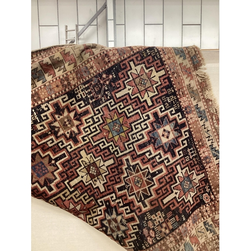 94 - An antique Caucasian Kuba rug, 160 x 109cm